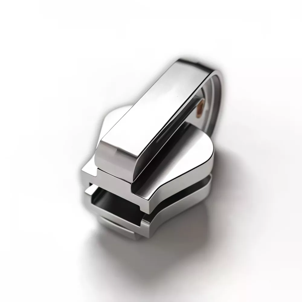 プラスチックジッパー用リバーシブルスライダー